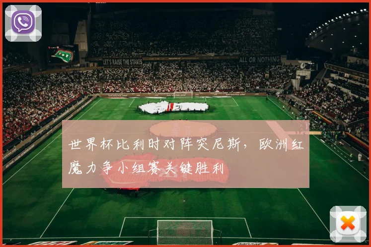 世界杯比利时对阵突尼斯，欧洲红魔力争小组赛关键胜利